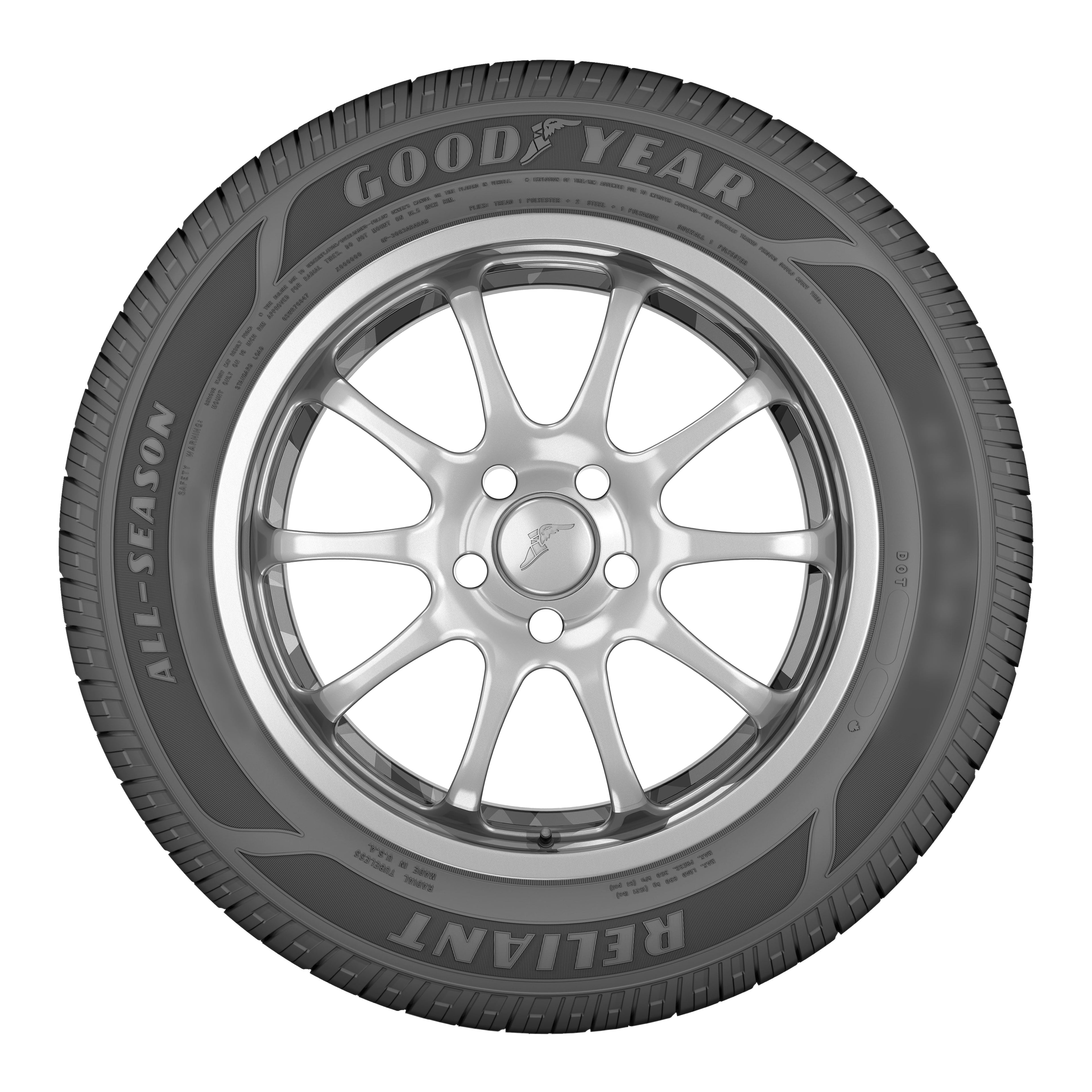 2025 Goodyear Reliant All-Season 225/65R17 102H All-Season Tire
