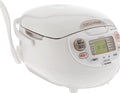 Zojirushi, Made in Japan Neuro Fuzzy Rice Cooker, 5.5-Cup, Premium White