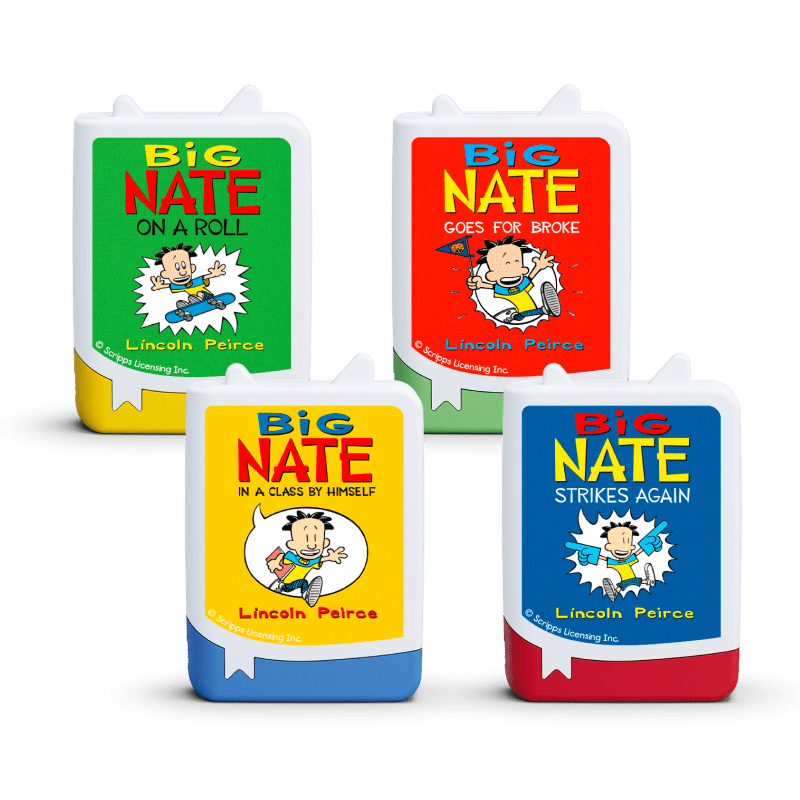 Big Nate Audiobook Tonies - 4 Pack