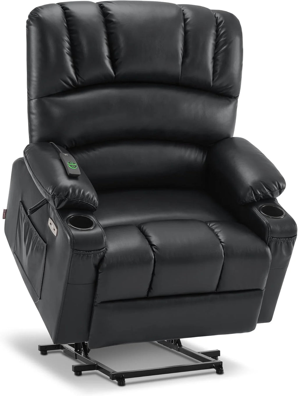 Heated Lift Recliner for Seniors with USB & Cup Holders