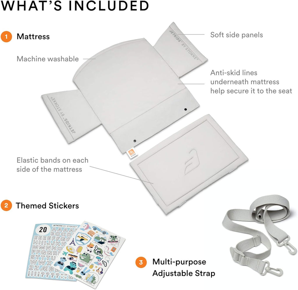 Kids' ride-on luggage and in-flight beds - Help your kids relax and sleep on the plane - Approved by multiple airlines - Best for ages 3 - 7