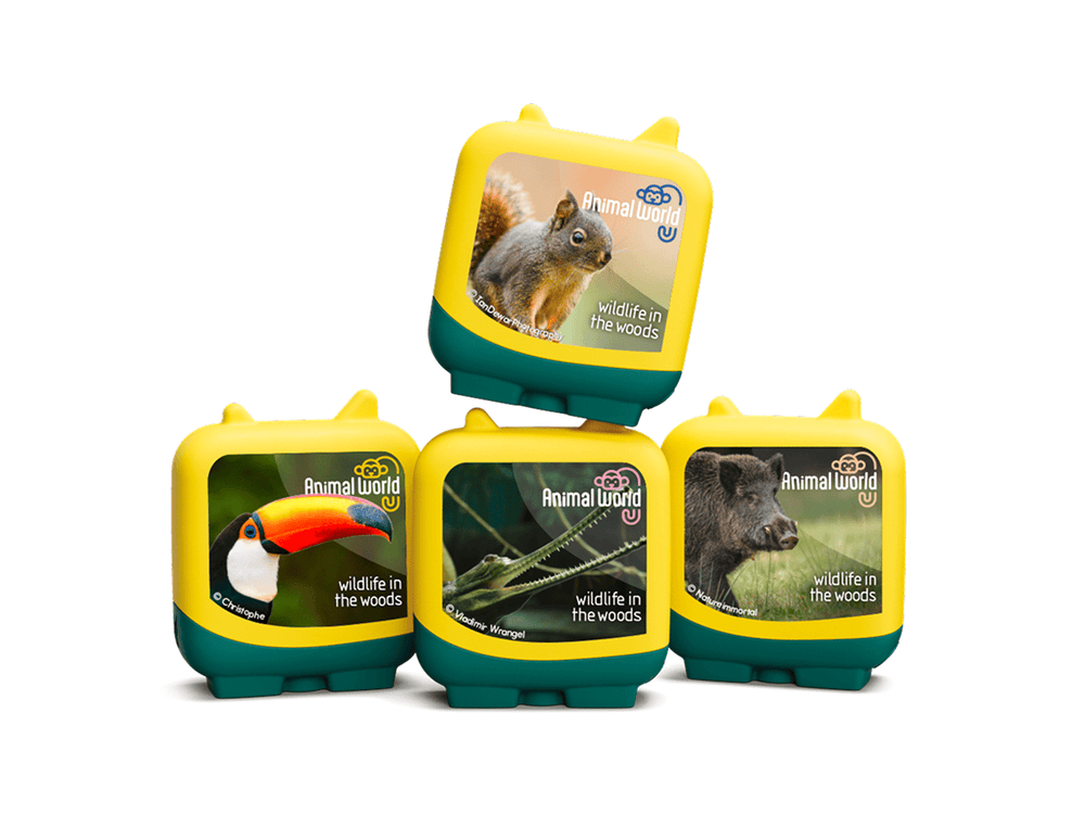 Animal World Wildlife in the Woods Clever Tonies - 4 Pack