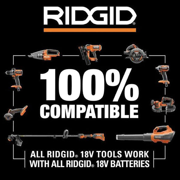 18V Cordless 4-Tool Combo Kit with 4.0 Ah Battery, 2.0 Ah Battery, Charger, Bag and 18V Drywall Cut-Out Tool