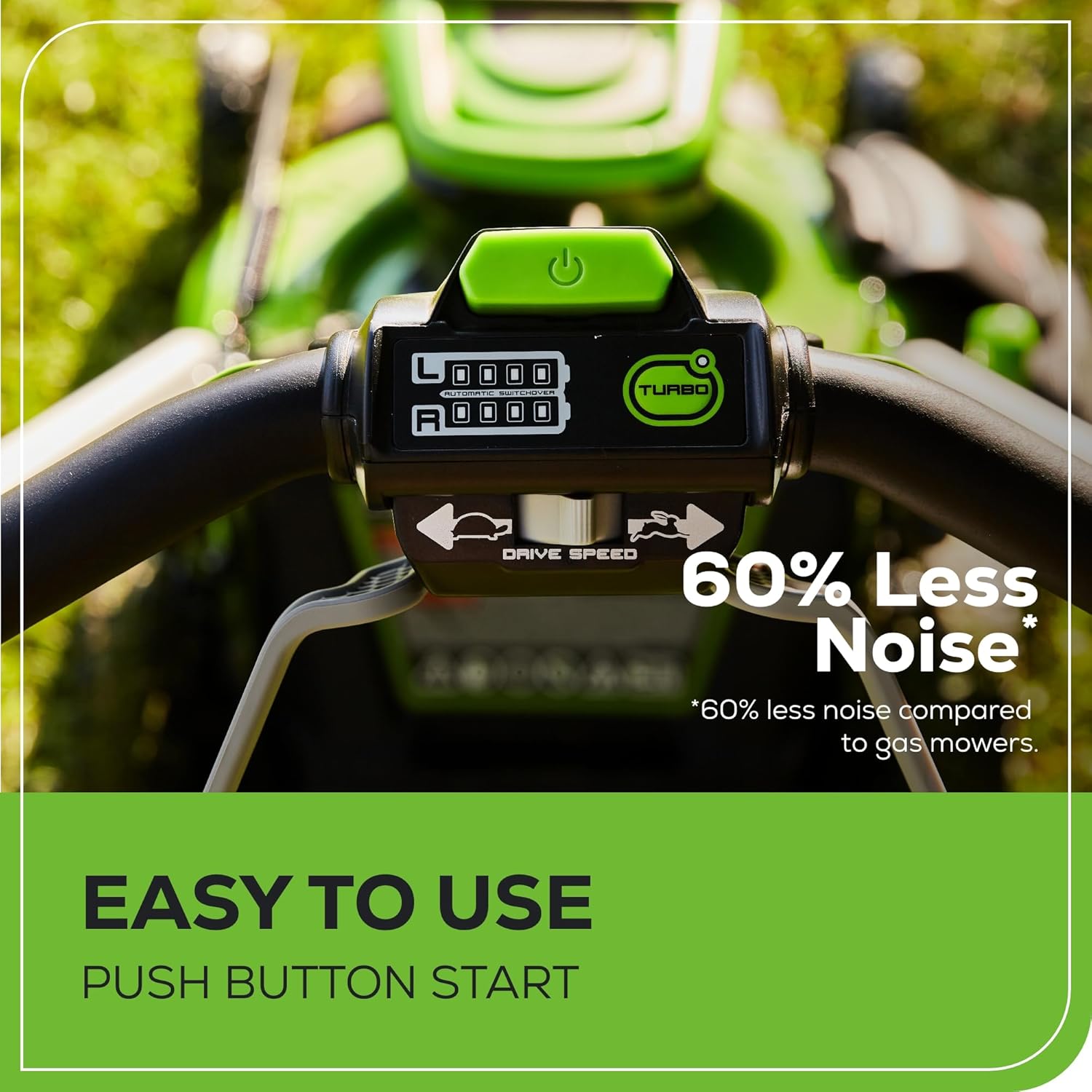 Greenworks 60V 21” Cordless (Self-Propelled) Lawn Mower , 2 x 4.0Ah Batteries and Dual Port Rapid Charger sgtnighsdesigns