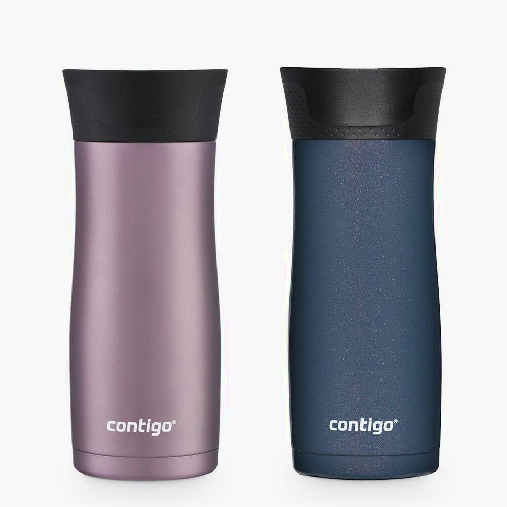 Contigo® West Loop Stainless Steel Travel Mug with AUTOSEAL® Lid, 16 oz - Vervain &amp; Midnight Berry