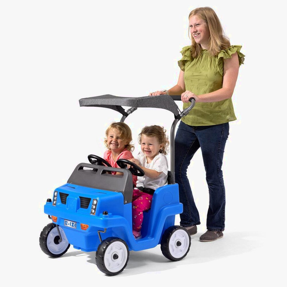Step2 Side-by-Side Push Around SUV Two-Seater Push Car