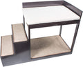 Penn-Plax Buddy Bunk Multi-Level Bed | Pet Stairs for High Beds and Couches | 3 Step System for Small Sized Dogs and Cats | Practical and Accommodating for Modern Homes (DOGF60)