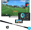 Home Golf Game Simulator: Enjoy Interactive Golf with Motion Sensor & Swing Stick for Indoor & Outdoor Fun 38,000+ Courses Worldwide, Compatible with Android, iOS, App & E6 Connect