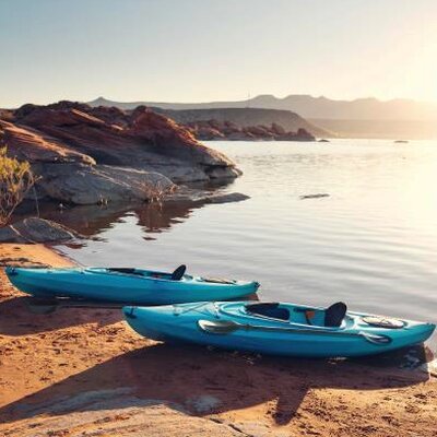 Lifetime Guster 100 Sit-In Kayak (2-Pack) 457