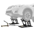 Black Widow Hydraulic Car Lift with Ramp – 3,000 lb. per pair Capacity sgtnighsdesigns