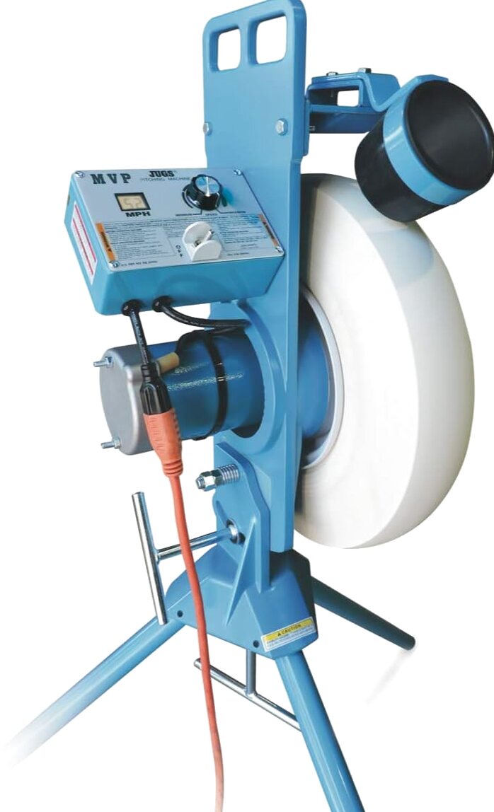 Jugs MVP Combo Pitching Machine Adjustable Up to 60 MPH, for Baseball &amp; Softball, Ideal for Pitching-Machine Leagues