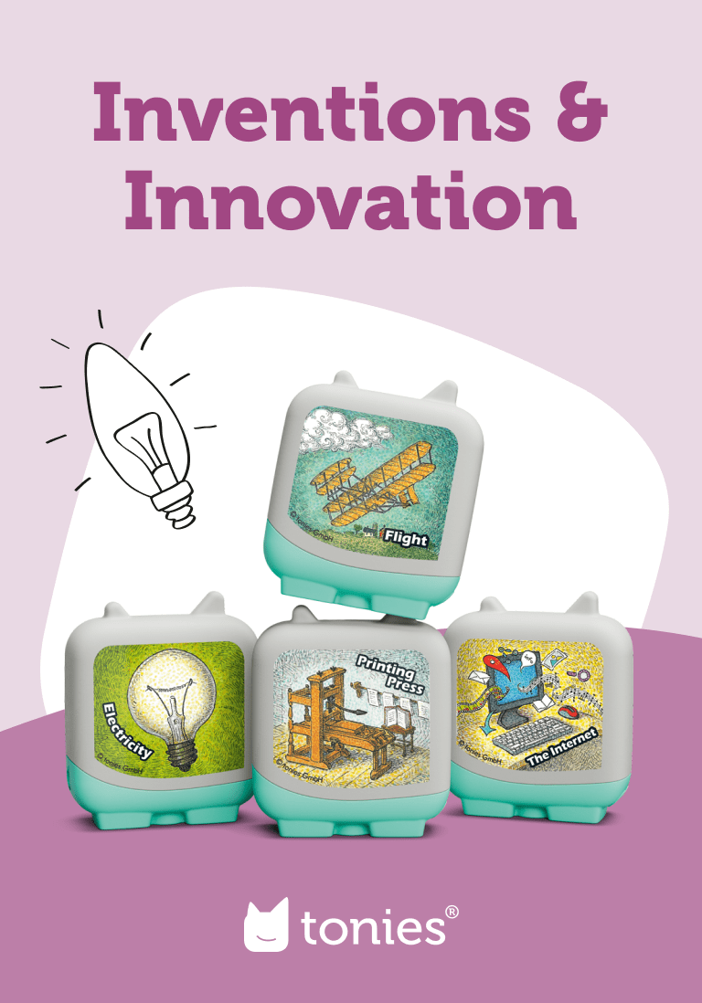 Inventions and Innovation Clever Tonies - 4 Pack