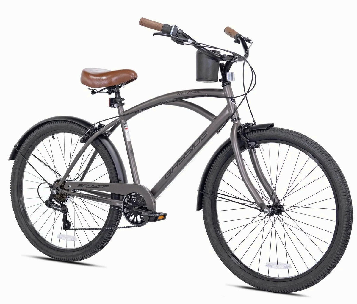 Kent 26 in. Bayside Men's Cruiser Bike Satin Cocoa