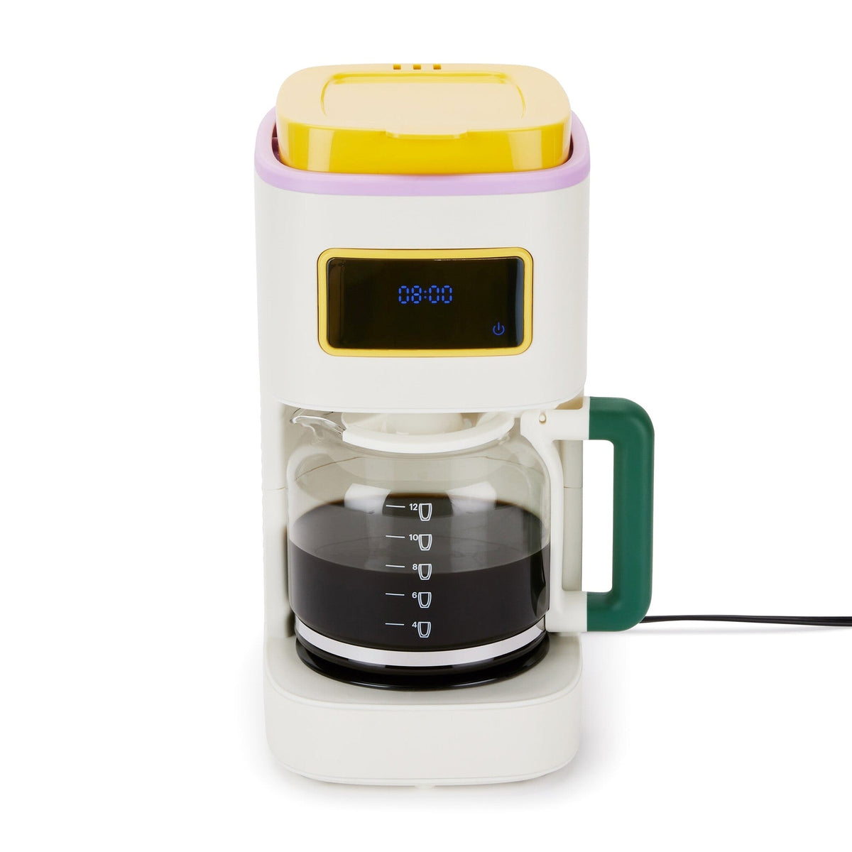 Bodum Programmable 12-Cup Coffee Maker - White/ Multi