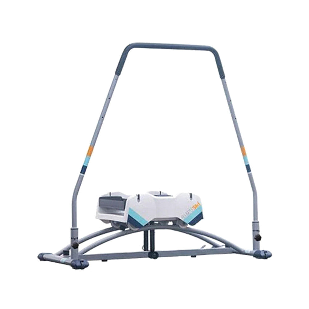 Aeroski 2.0 Ski Fitness Workout Machine with Recoil Spring Resistance Gray