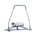Aeroski 2.0 Ski Fitness Workout Machine with Recoil Spring Resistance Gray