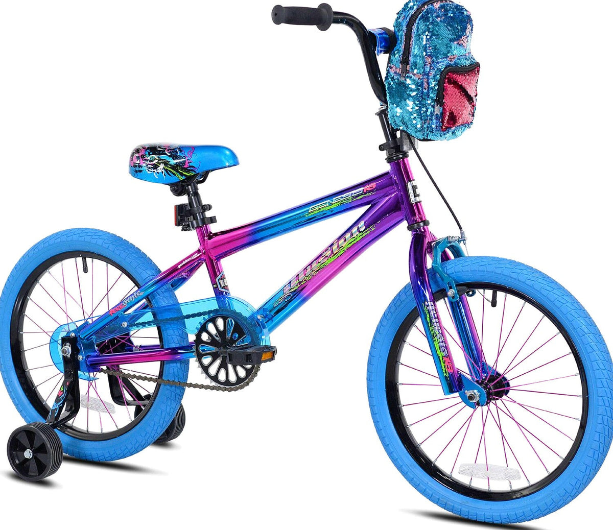 Genesis 18 Illusion Girl's Bike Blue/Purple