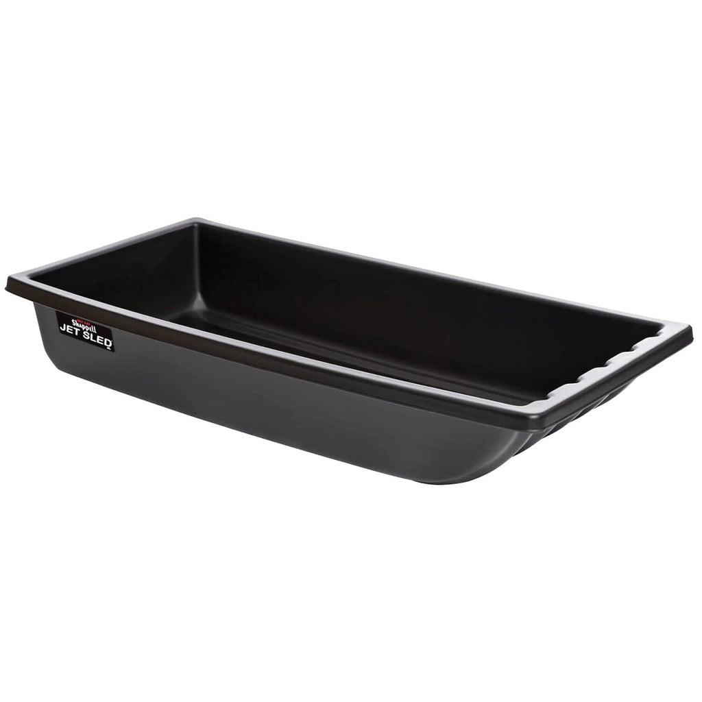 Eagle Claw Shappell Plastic 66 In. Poly Jet Sled, Black, Extra Large, Hunting Game Cart