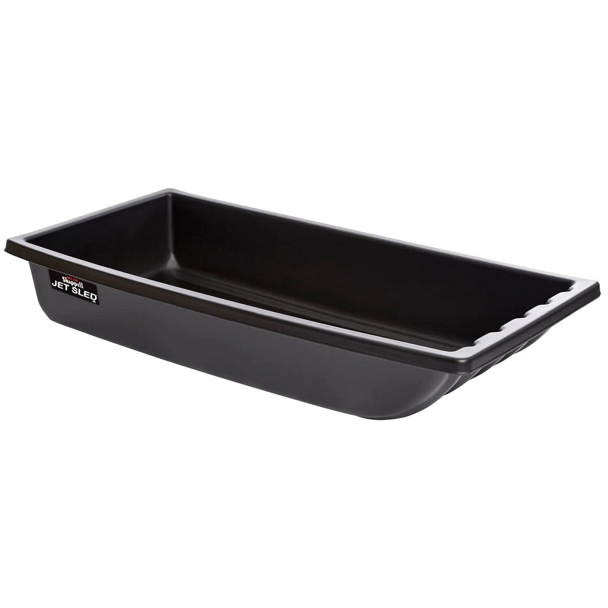 Eagle Claw Shappell Plastic 66 In. Poly Jet Sled, Black, Extra Large, Hunting Game Cart