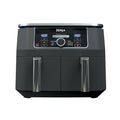 Ninja Foodi AD150, 8 Quart, 6 in 1 DualZone Air Fryer, 2 Basket, Smart Finish & Match Cook, Air Fry, Roast, Bake, Reheat, Dehydrate, Dishwasher Safe, Family Size, Black : Home & Kitchen