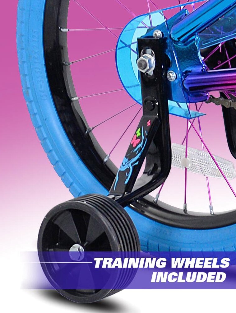 Genesis 18 Illusion Girl's Bike Blue/Purple