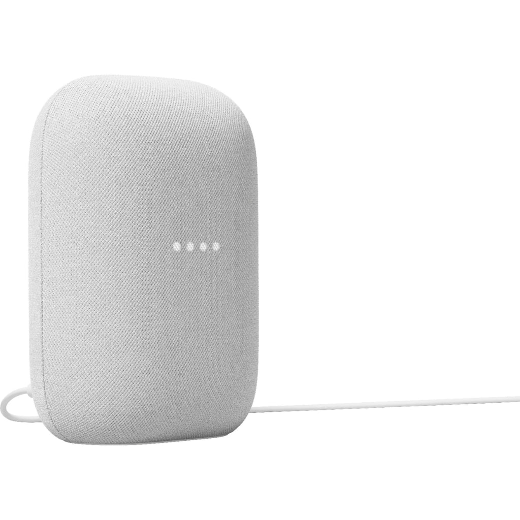 Google Nest Audio Smart Speaker 2-Pack, Wireless, Bluetooth 5.0, Google Assistant, Stereo Sound, Multi-Room Audio