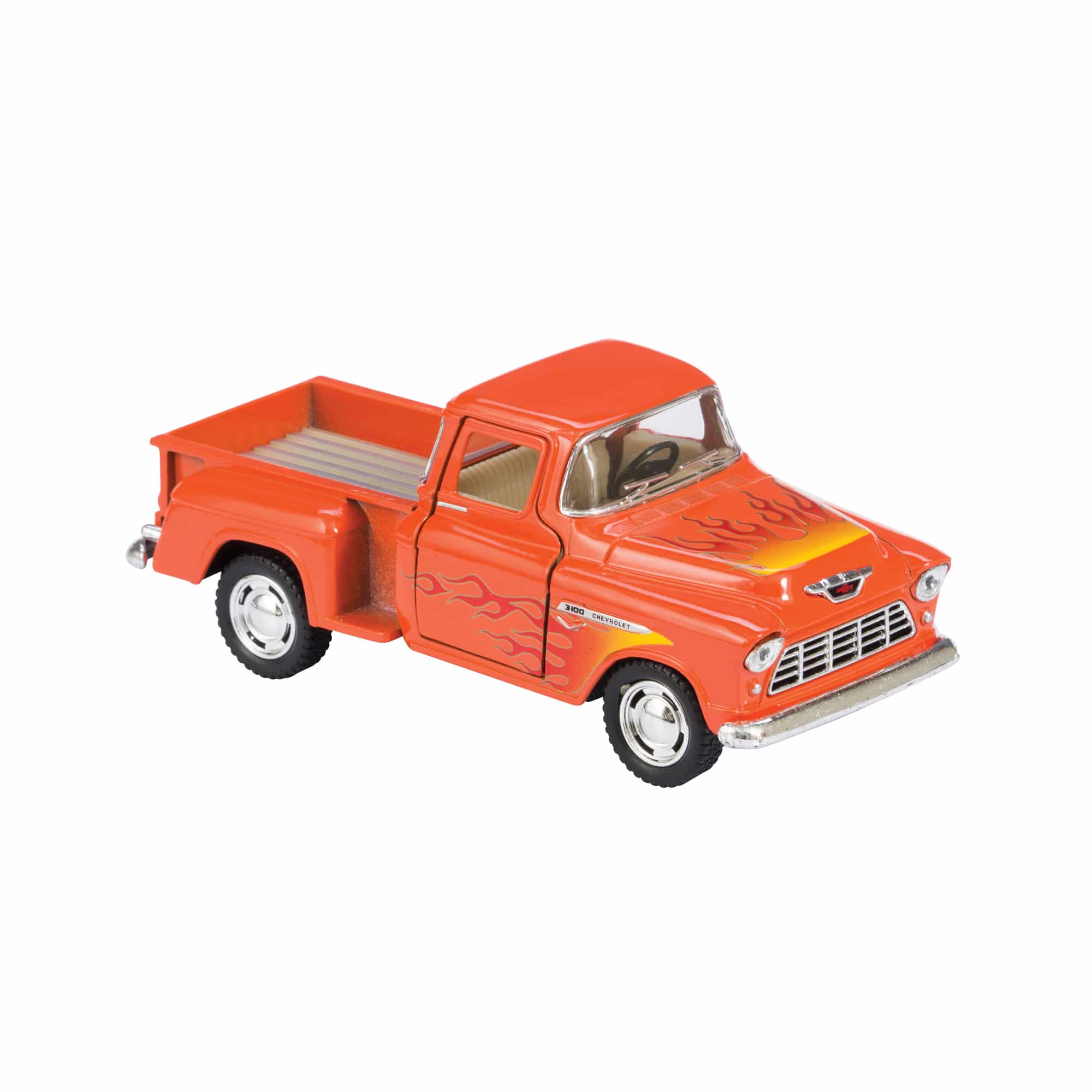 Diecast 55' Chevy Pickup Flames
