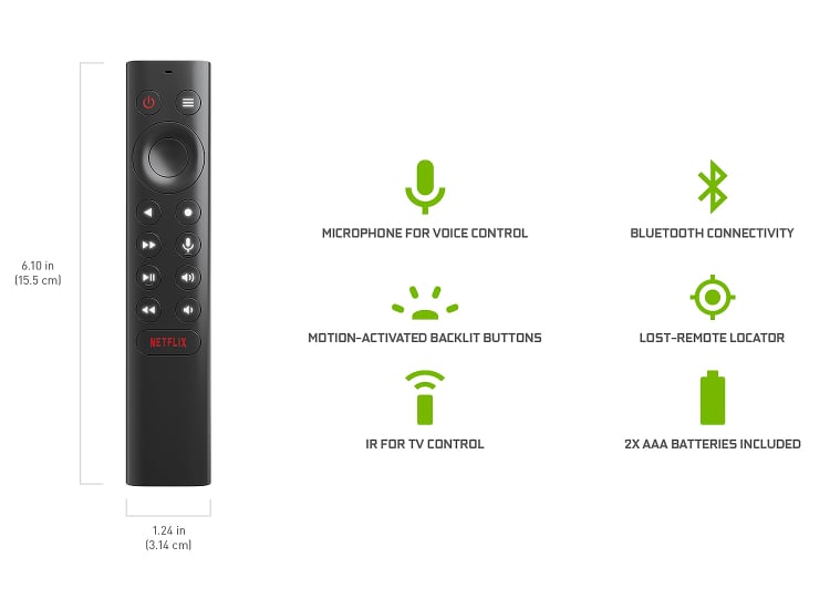 NVIDIA SHIELD TV Pro 4K HDR Streaming Media Player with AI Upscaling, Dolby Vision-Atmos, GeForce NOW Gaming, Google Assistant