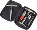 Fix It Sticks All-in-One Torque Driver Kit with T-Way Wrench, 15-65 in-lbs, Alloy Steel, Red