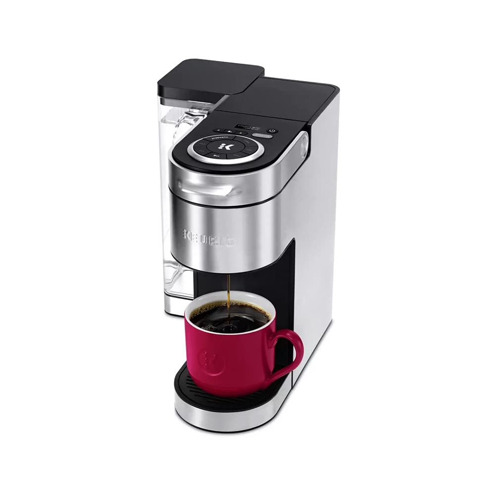 Keurig K Supreme Plus C Single Serve Coffee Maker with Multi stream Technology Incudes 15 K Cup Pods, Water Filter Handle, My K Cupu00ae Universal Reusable Coffee Filter