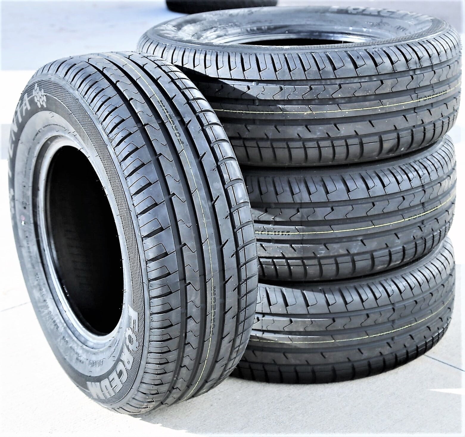 One set of 4 (quad) 255/55R19 111V XL A/S full season tyres