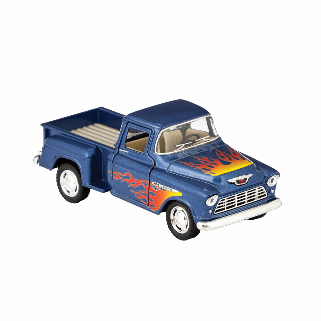 Diecast 55' Chevy Pickup Flames
