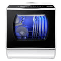 Portable Countertop Dishwasher with 5-Liter Built-In Water Tank and Air-Dry Function 5 Washing Programs
