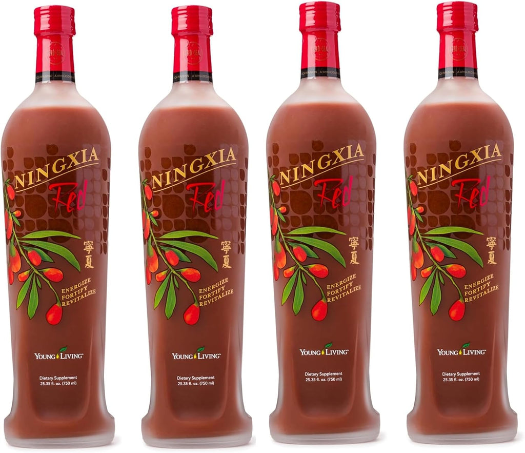 Young Living NingXia Red Antioxidant Drink 750ml 6-Pack - Wellness Support Beverage