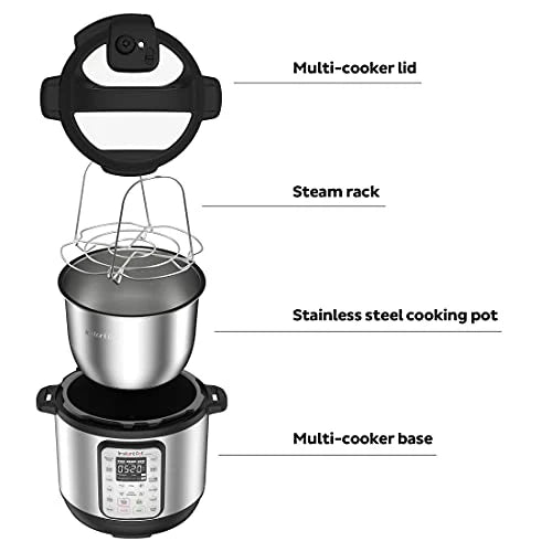 Instant Pot Duo Plus 9-in-1 Electric Pressure Cooker, Slow Cooker, Stainless Steel