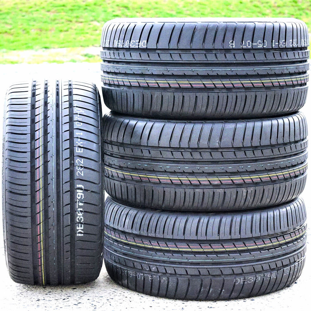 A pair of 2 (2 275/35R20 102Y ZR XL A/S performance tires fit: 2005 Bentley Continental GT, 2006-07 Bentley Continental Flying Spur