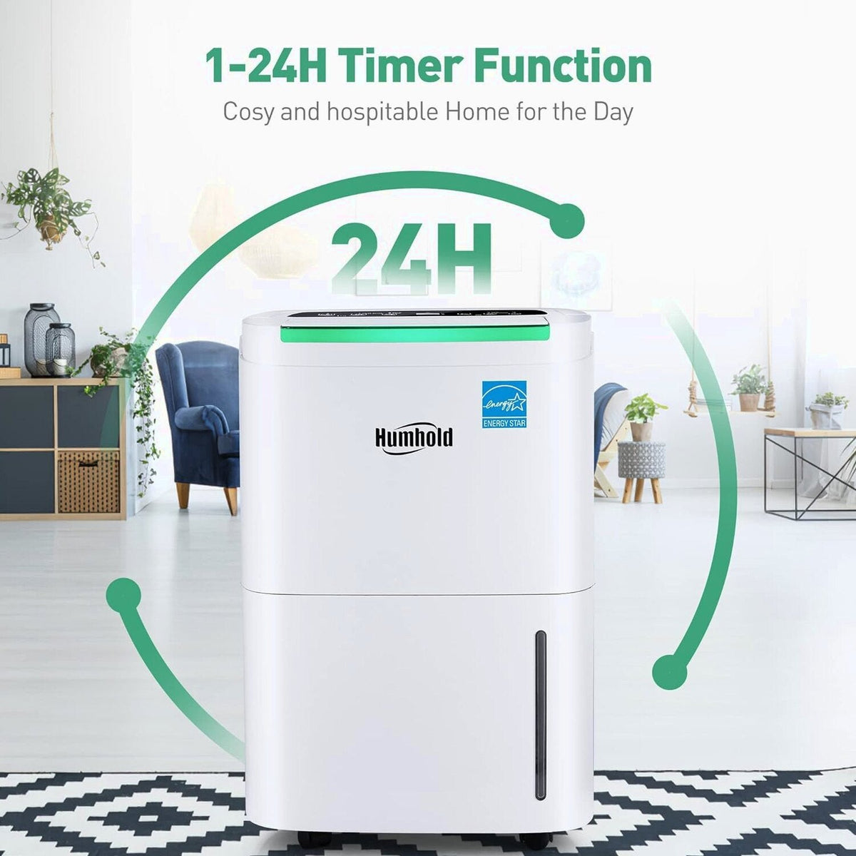 Portable Air Conditioners with Remote Control, 3-in-1 Free Standing Cooling AC Unit with Fan &amp; Dehumidifier, Cools Room up to 700 sq.ft, Smart/Sleep Mode,3 Speed,Auto Swing,24H Timer