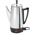 Presto Stainless Steel Coffee Maker, 12 Cup Robust Percolator Coffee, Silver - 2.79
