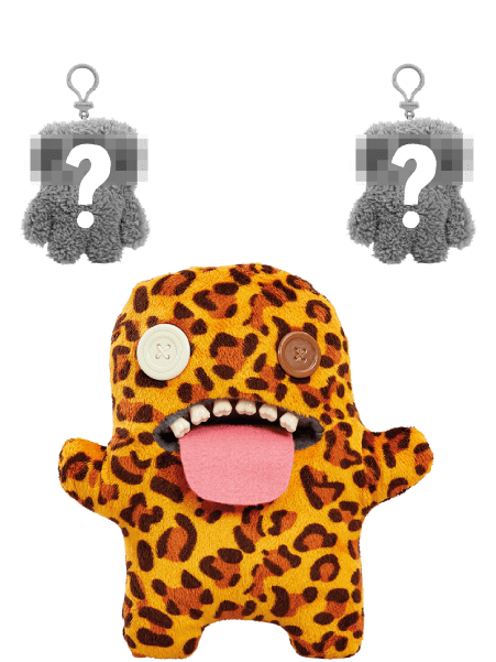 Monster: Oogah Boogah Leopard &amp; Keyring Pack