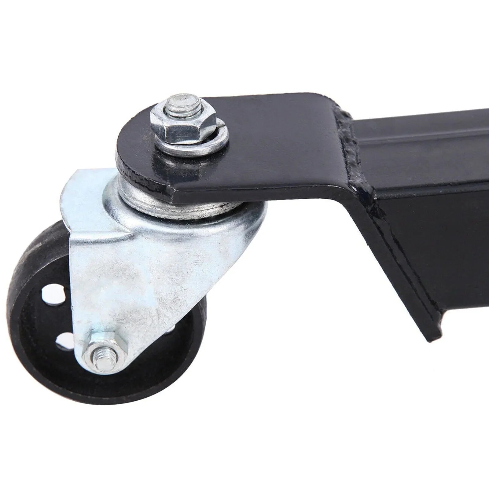 1660 Pounds Hydraulic Car Transmission Jack Vertical Lift with 360 Swivel Wheel Pedal ,Blue,33"-70"(0.75Ton)