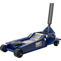 2025 4 Ton Heavy Duty Low Profile Hydraulic Floor Jack Speedy Lift Garage Car Jack, Blue, W847U