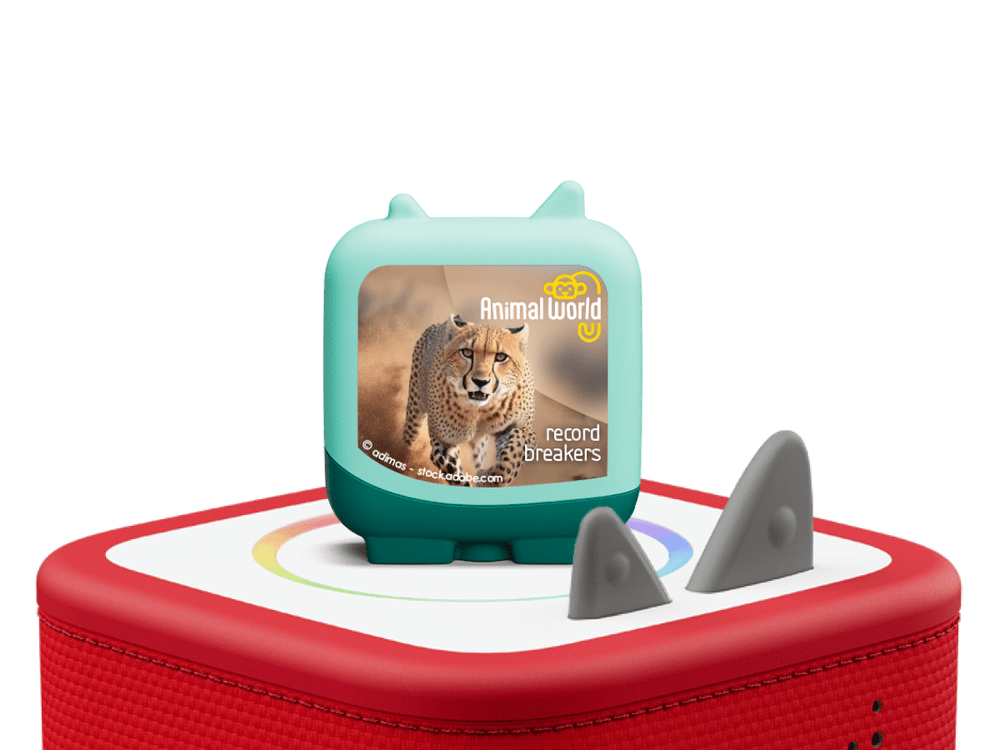 Animal World Cheetah and Blue Whale Clever Tonies - 2 Pack