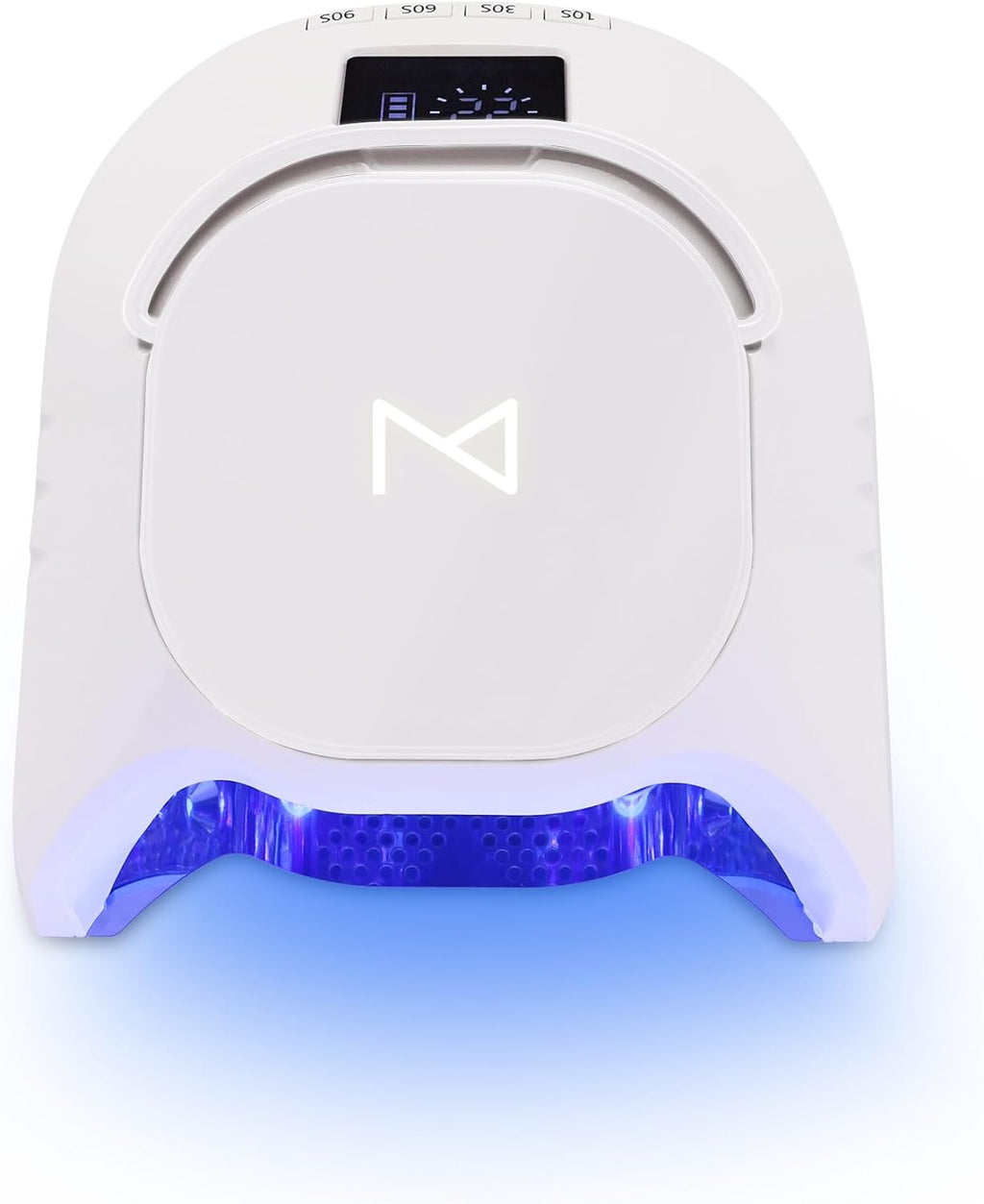 Professional Hybrid 86W Wireless Rechargeable UV LED Nail Curing Lamp Cordless Nail Dryer for Gel Nails, Manicure, Pedicure (Black)