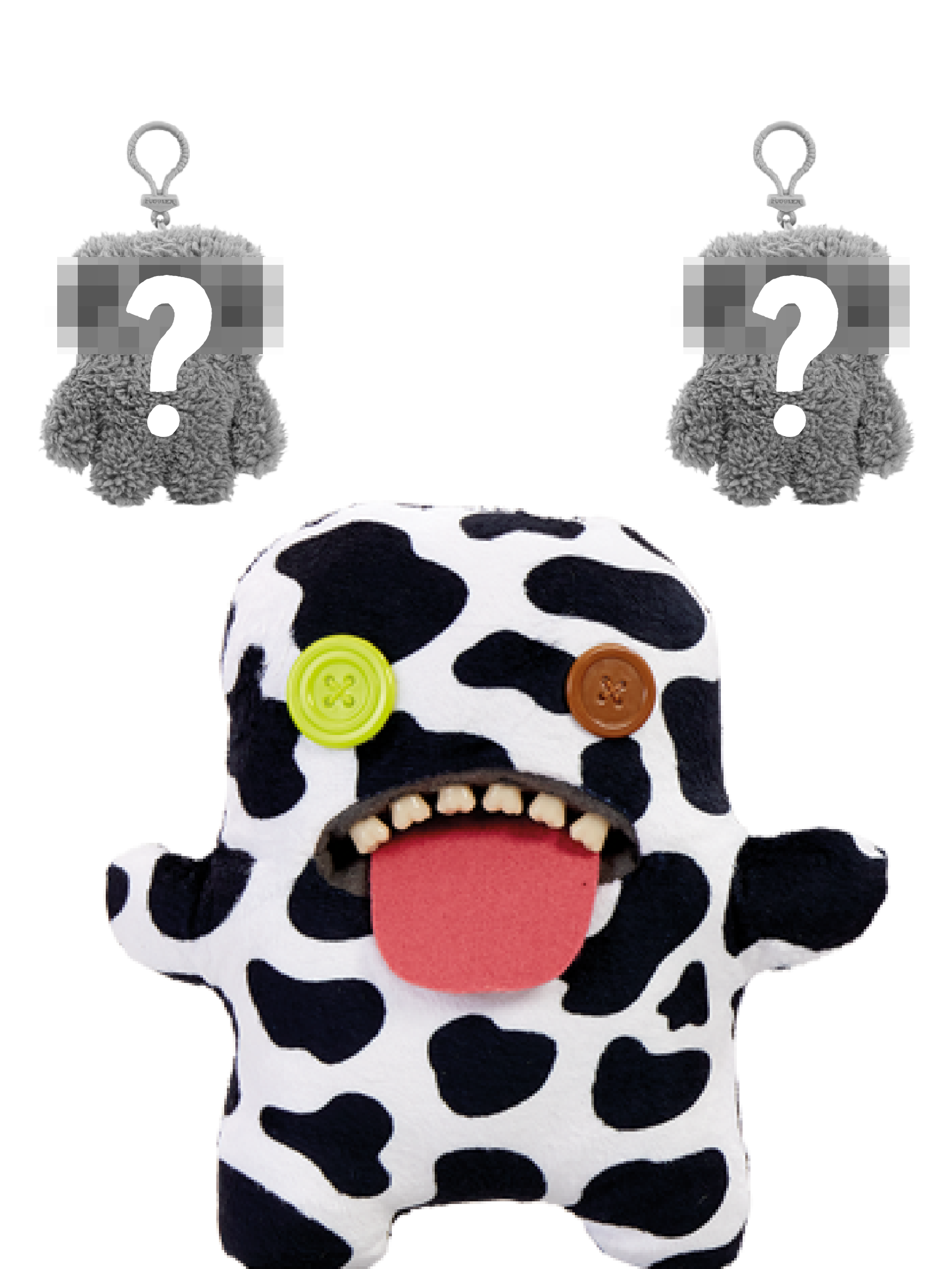 Monster: Oogah Boogah Cow &amp; Keyring Pack