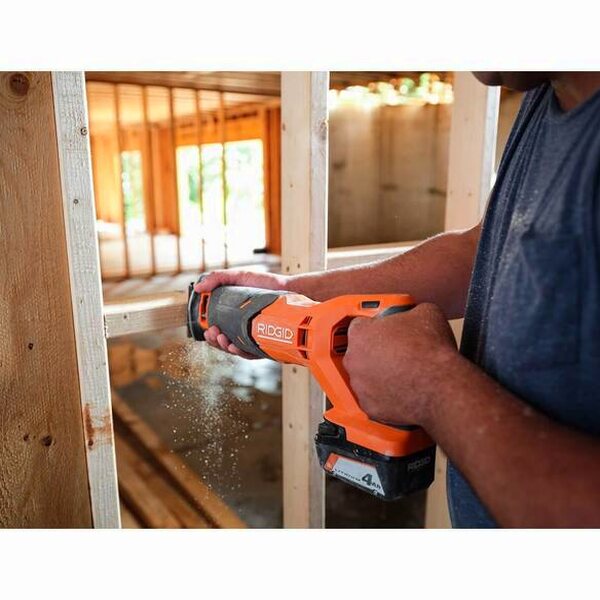 18V Cordless 4-Tool Combo Kit with 4.0 Ah Battery, 2.0 Ah Battery, Charger, Bag and 18V Drywall Cut-Out Tool