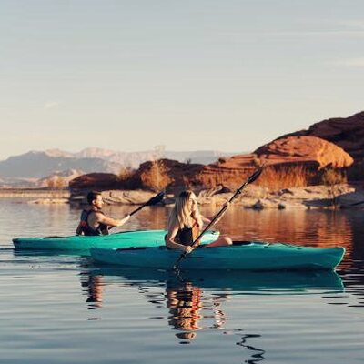 Lifetime Guster 100 Sit-In Kayak (2-Pack) 457