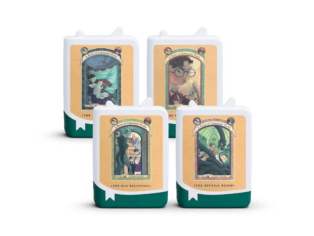A Series of Unfortunate Events Audiobook Tonies - 4 Pack