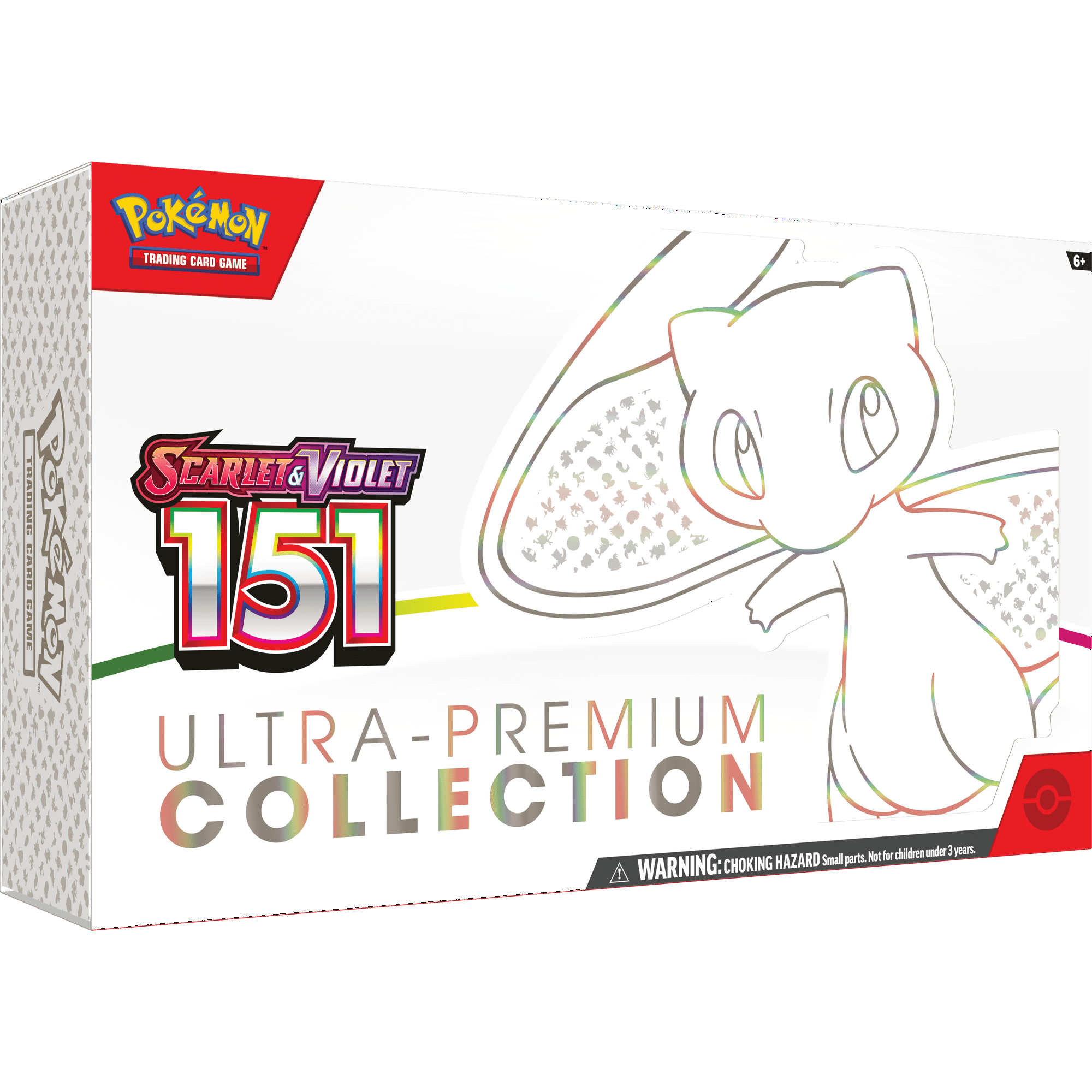 Pokemon TCG Scarlet & Violet 151 Ultra Premium Collection with Mew ex Metal Cards & Mewtwo Promo