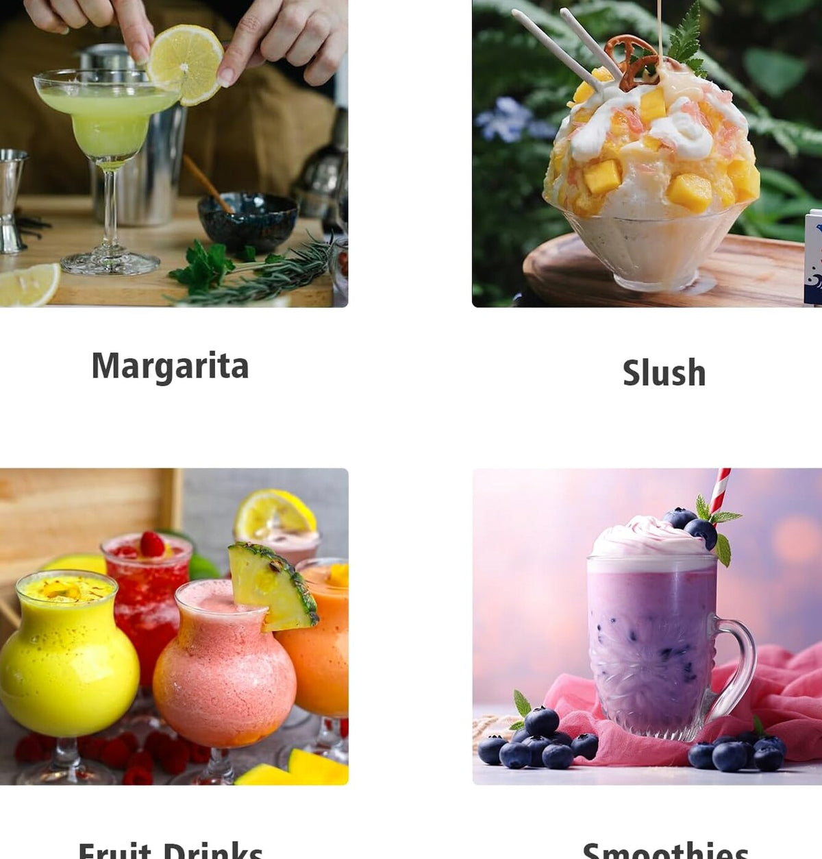 Commercial Slushy Machine - 1000W 30L Tanks Slush Maker Machine 304 Stainless Steel Commercial Margarita Machines Efficient Cooling the Ideal Slushie Maker for Bars Cafes Restaurants