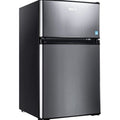 Mini Fridge with Freezer, 3.1 Cu.Ft Small Refrigerator, Compact Refrigerator with LED Light